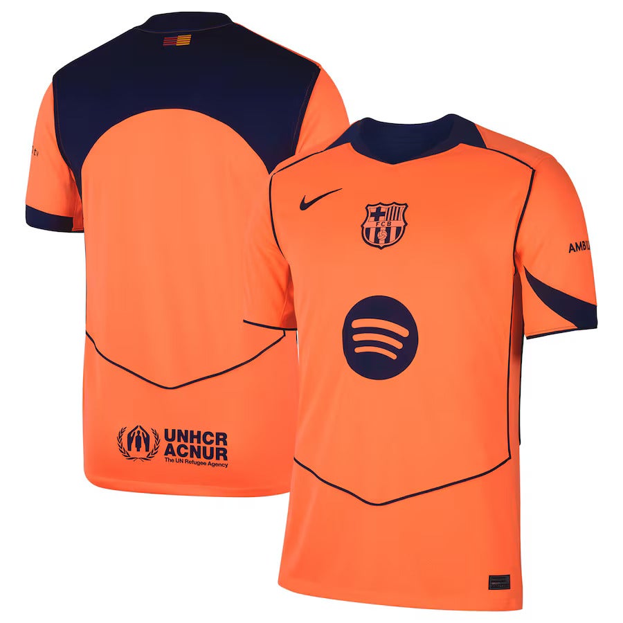 Nike Barcelona 25/26 Third Jersey - Orange | Planet Soccer