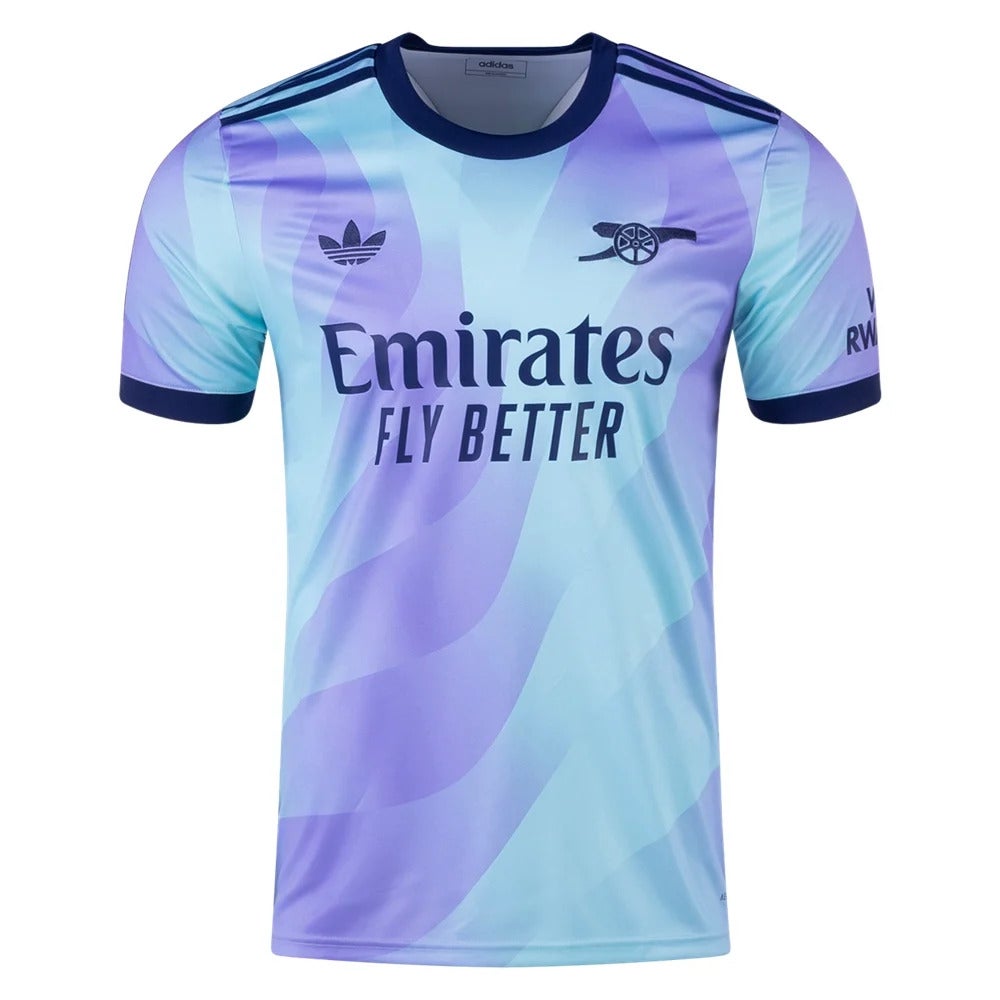 adidas Arsenal 24/25 Third Jersey (Teal/Purple) | Planet Soccer